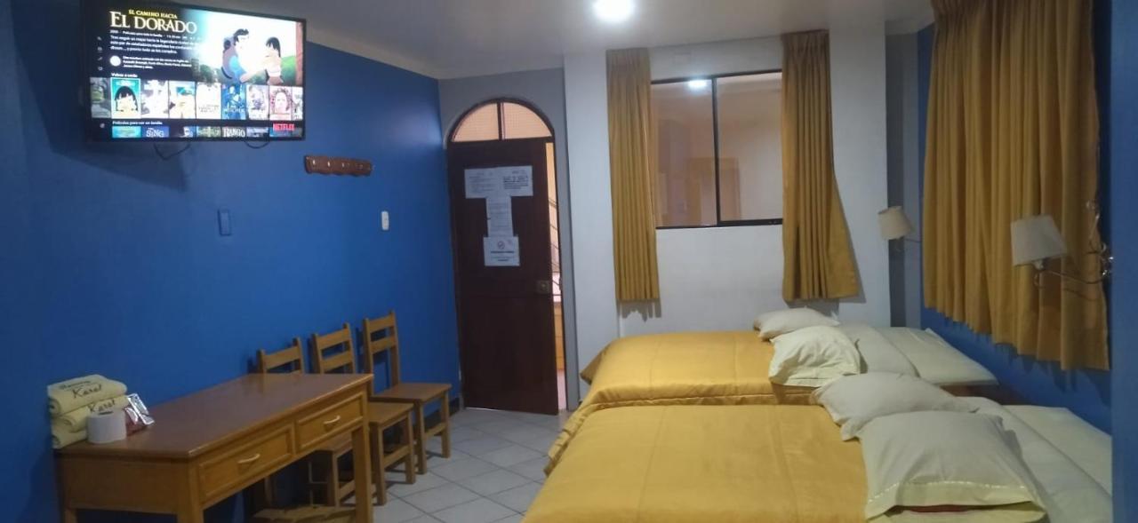 Hospedaje Karol Hotel Ayacucho Ngoại thất bức ảnh